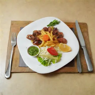 Lignje na žaru