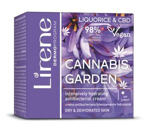 Crema antibacteriana Cannabis Garden cu efect intens de hidratare,50ml