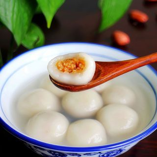 7A. Bola de arroz glutinoso con cacahuetes (6 Uds.)