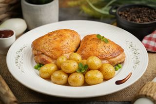 Menú Contramuslo de Pavo Barbacoa