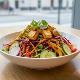 Salata de cruditati cu tofu (post) 400 gr