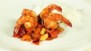 148. Gamberetti in salsa piccante