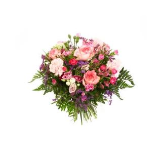 15 różowych kwiatów