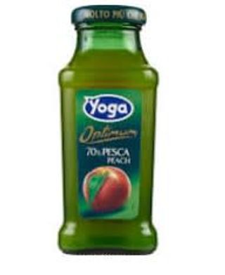 Succo di frutta Yoga alla pesca 20 cl