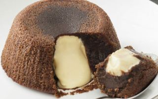 Soufflé black white