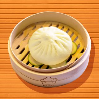 44. Baozi con maiale - 1 pezzo