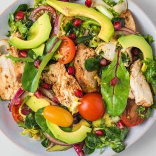 Salade poulet avocat