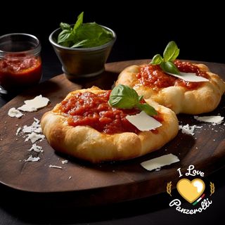 Pizzette fritte alla montanara 2 pezzi