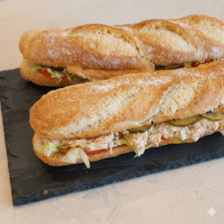 Bocadillo De Bacon Y Queso