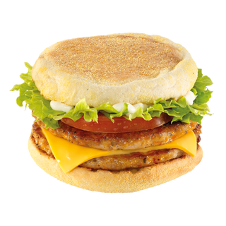 MCMUFFIN FRESH DUBLU  SENDVIS CU PORC, LEGUME 199G
