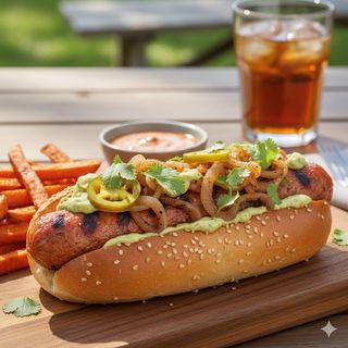 Хот Дог Пилешки