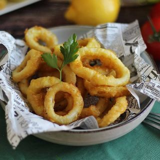 INELE DE CALAMAR CROCANTE