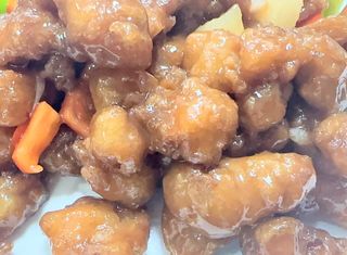 75 - Maiale fritto in salsa agrodolce