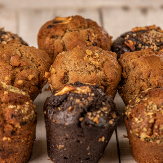 Tartaletas veganas de Espelta Integral con manzana y nueces