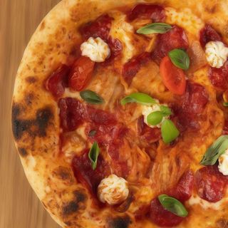 Піца з кімчі та пепероні for two (690г)