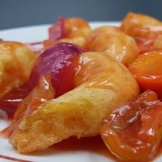 Gambas Agridulce