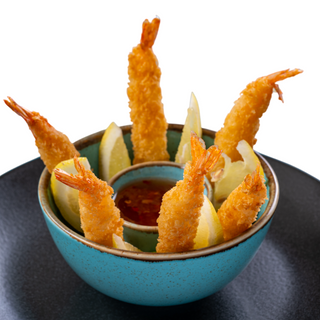 Creveti torpedo cu dulceata de ardei iute 