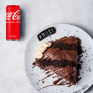 Milky zna palačinka + Coca-Cola 0.33l