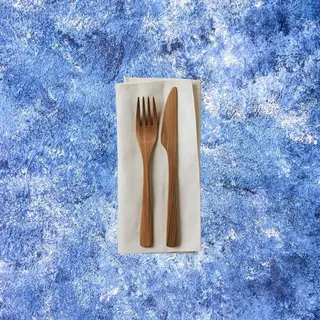 Kit di posate: forchetta e coltello 