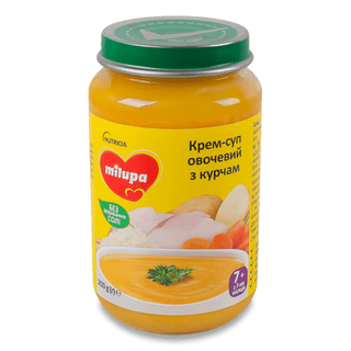 Крем-суп Milupa «Овочевий» з курчам (200г)