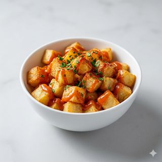 Ración De Patatas Bravas