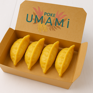 Gyozas de pollo al curry (4 uds)