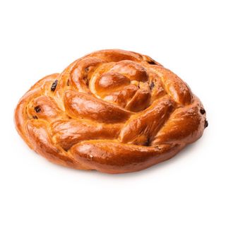 Halla With Raisins Whole Bread 