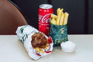 Meniu Gyros Grecia XXL Vitel-Purcel-Berbecut