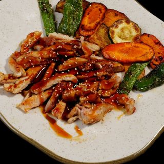 Pollo teppanyaki 