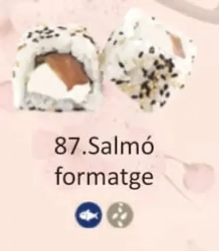 87. Salmó Formatge (8 Uds.)