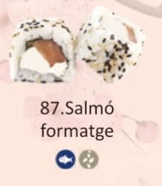 87. Salmó Formatge (8 Uds.)