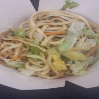 Tallarines Con Huevo Y Verduras (Grande)