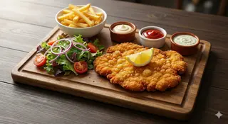 Piatto cotoletta di pollo