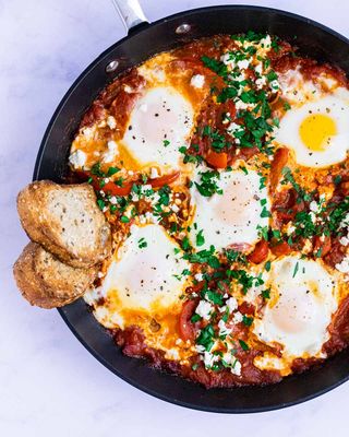 Zapečena Shakshouka