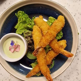 Black Tiger shrimps tempura