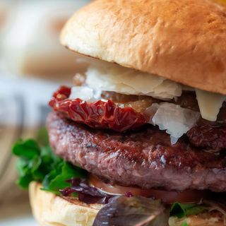 Hamburguesa mediterránea