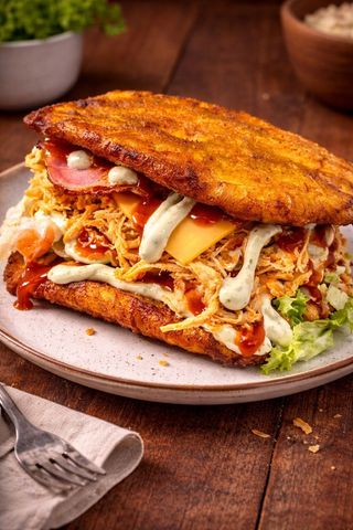 dulce patacon de pollo