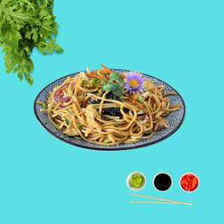 Massa com Vegetais