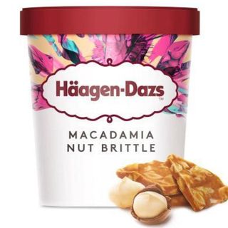 Tarrina Häagen Dazs Vainilla y Nuez de Macadamia (95ml.)