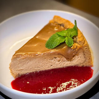 Caramel cheesecake