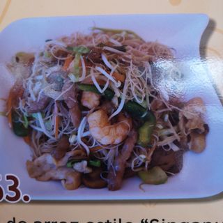 63.Fideos De Arroz Estilo Singapur