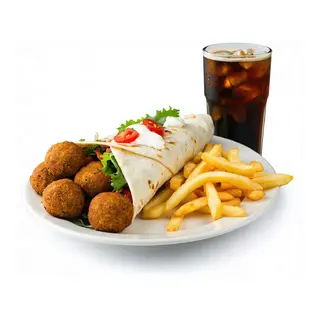 Menú Falafel Dürüm