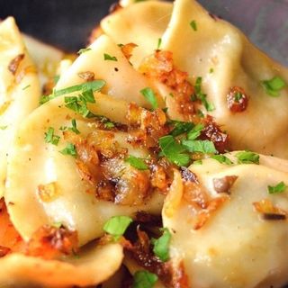 Вареники 3шт з картоплею та 3шт з капустою