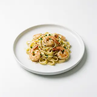 Tallarines Con Gamba
