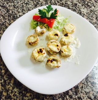 Gljive na žaru velika porcija