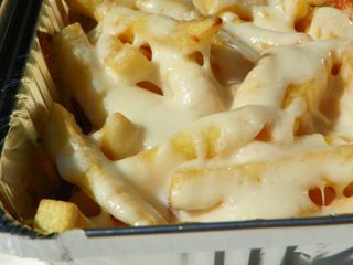 Cartofi prajiti cu mozzarella﻿