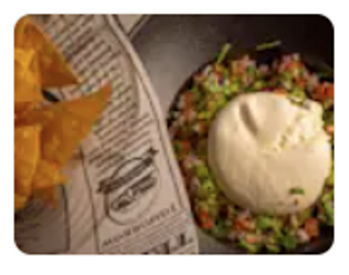 Guacamole Con Totopos Y Burrata