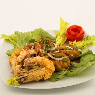 Creveti uriasi in sos Tamarin