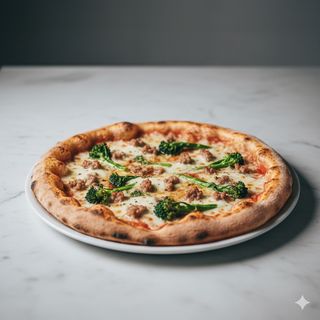 Broccoli e salsiccia