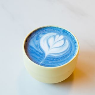 Blue butterfly matcha